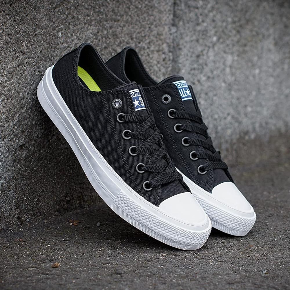 Mens Chuck II black low top Converse